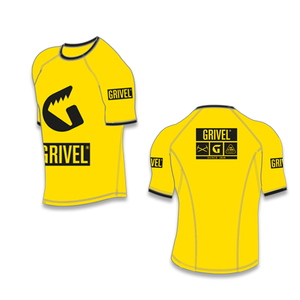 그리벨 테크니컬 티셔츠 옐로우 TECHNICAL T-SHIRT yellow(스포티한 디자인 T셔츠)